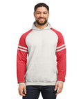 variant:Oatmeal Heather/Fiery Red Hthr