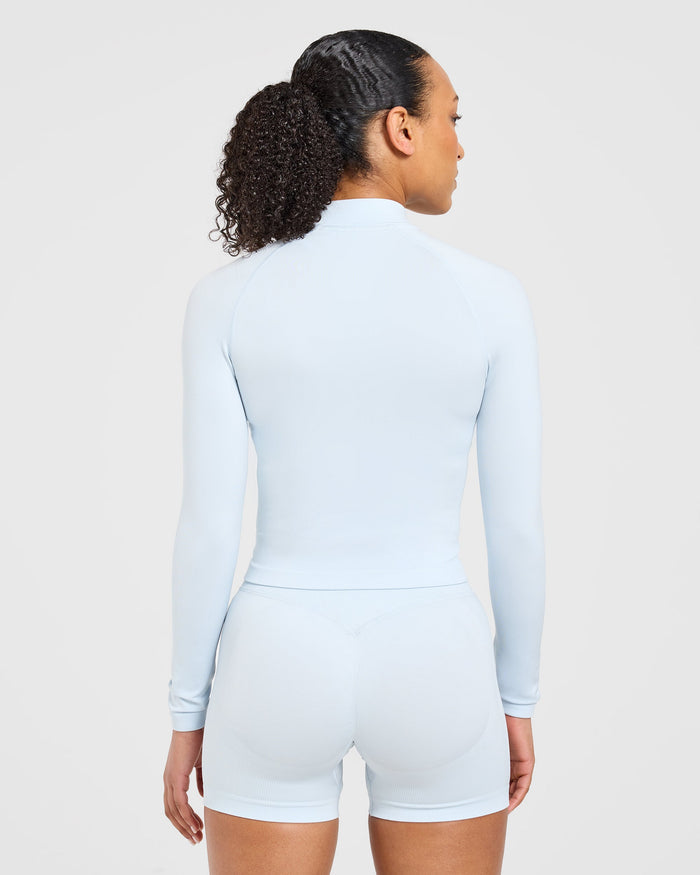 Adapt Seamless Jacket - Iced Blue