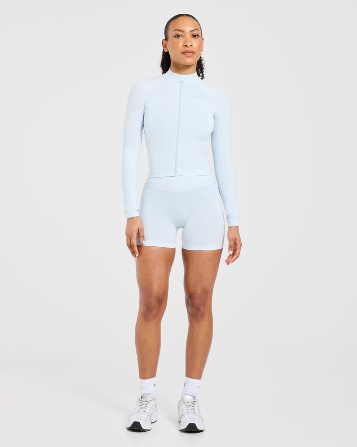 Adapt Seamless Jacket - Iced Blue