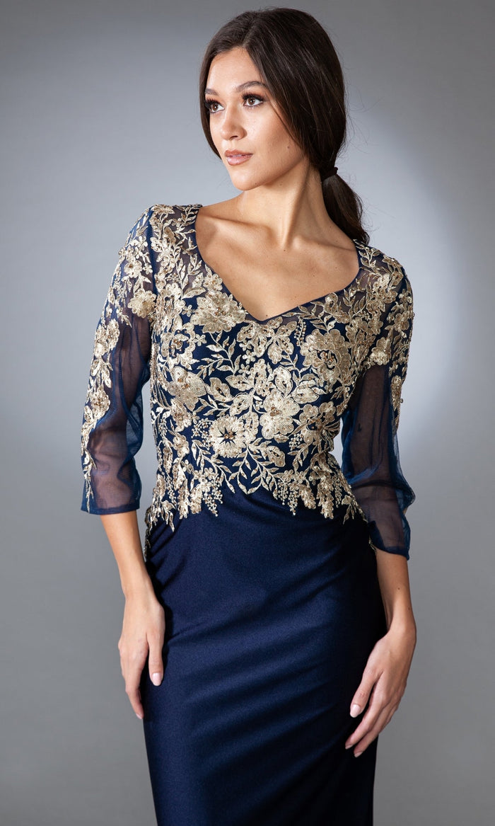 Amelia Couture Long Formal Dress 7039