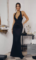 Black Amoris Long Formal Dress T720
