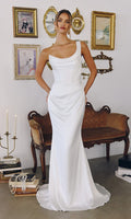Off White Amoris Long Formal Dress T727W
