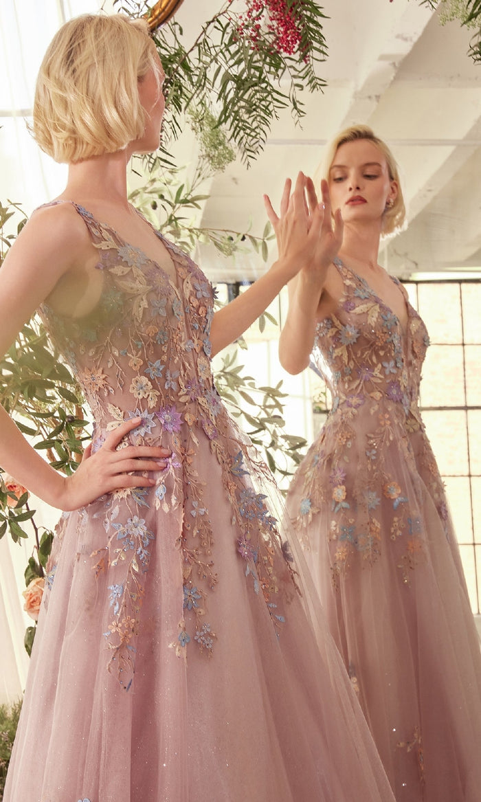 Andrea and Leo Long Formal Dress A1394