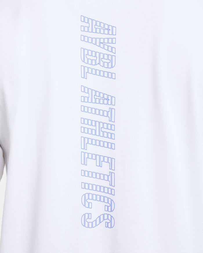 Athletics Performance T Shirt - White/Blue