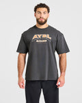 AYBL Elite Iron Oversized T Shirt - Charcoal