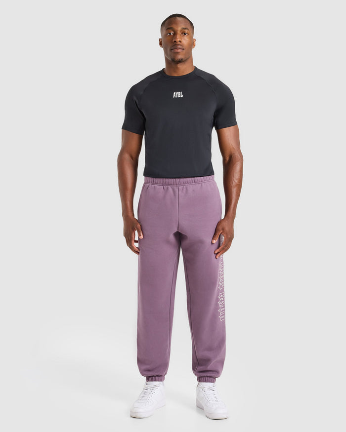 AYBL Iron Club Compression Relaxed T Shirt - Black