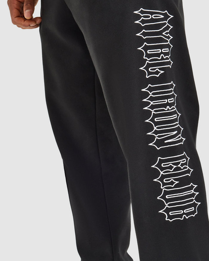 AYBL Iron Club Oversized Joggers - Black