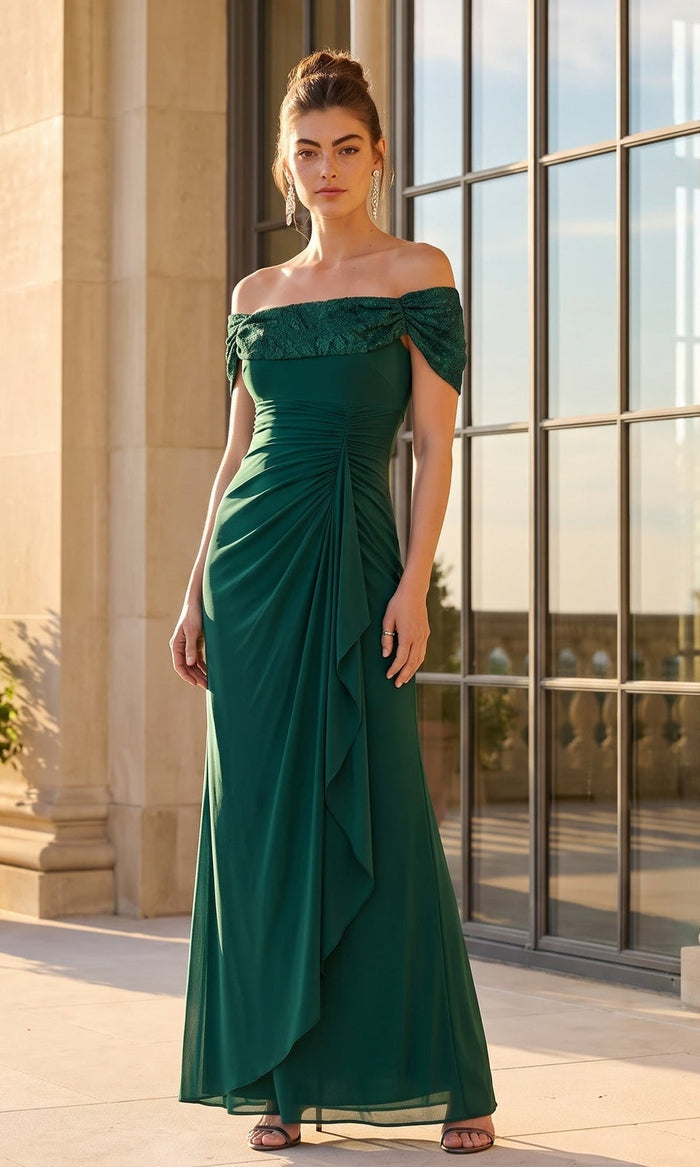 Pine Betsy & Adam Long Formal Dress A27436