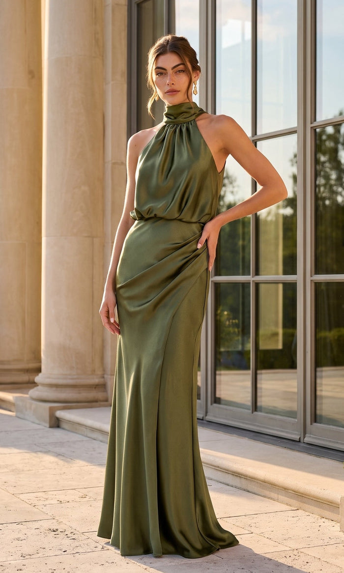 Olive Betsy & Adam Long Formal Dress A28378