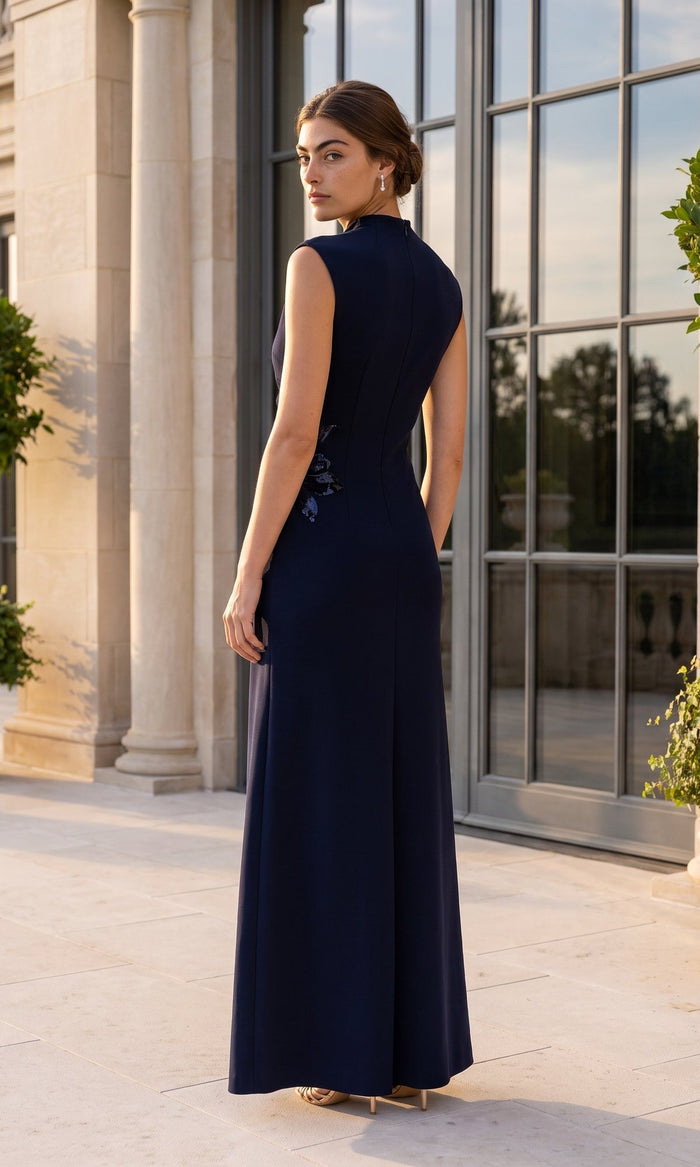 Betsy & Adam Long Formal Dress A28436