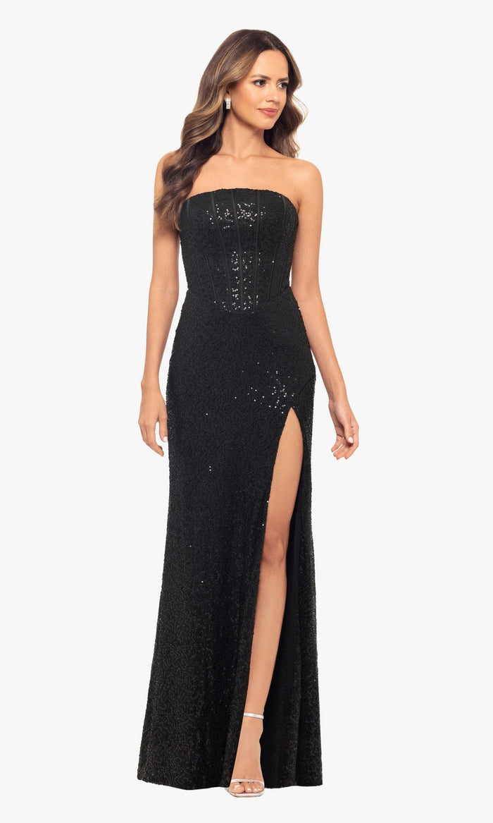 Blondie Nites Long Formal Dress 5181BN