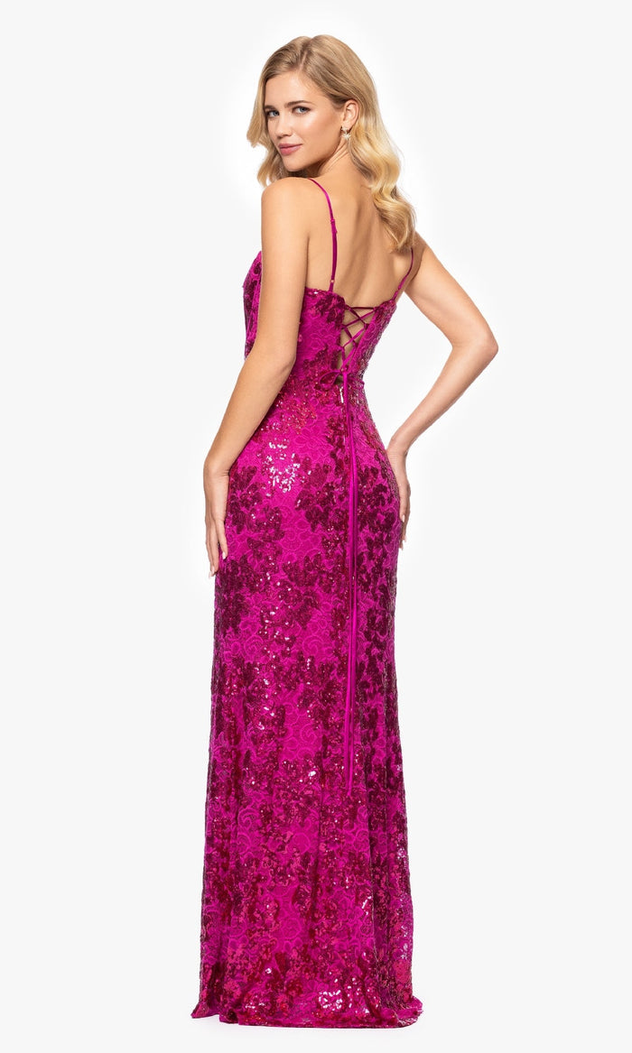 Blondie Nites Long Formal Dress 5247BN