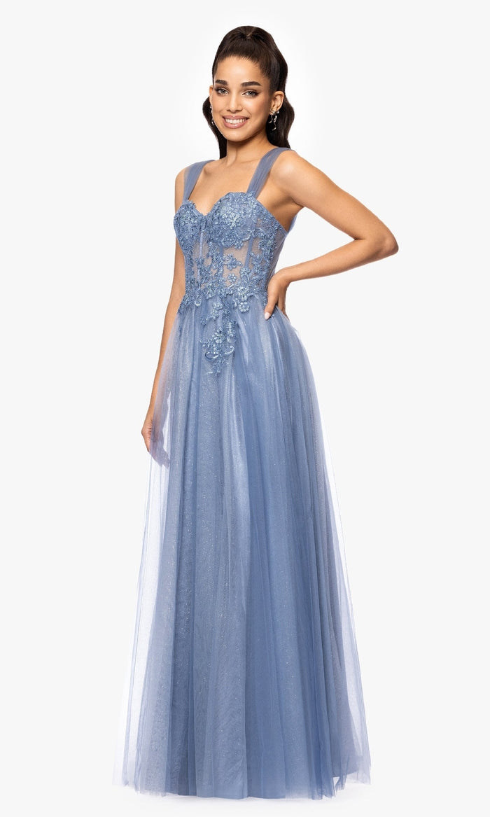 Blondie Nites Long Formal Dress 5311BN