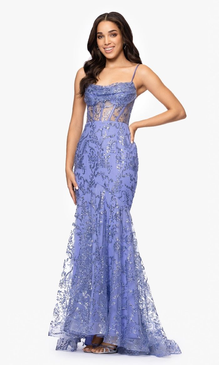 Blondie Nites Long Formal Dress 5315BN