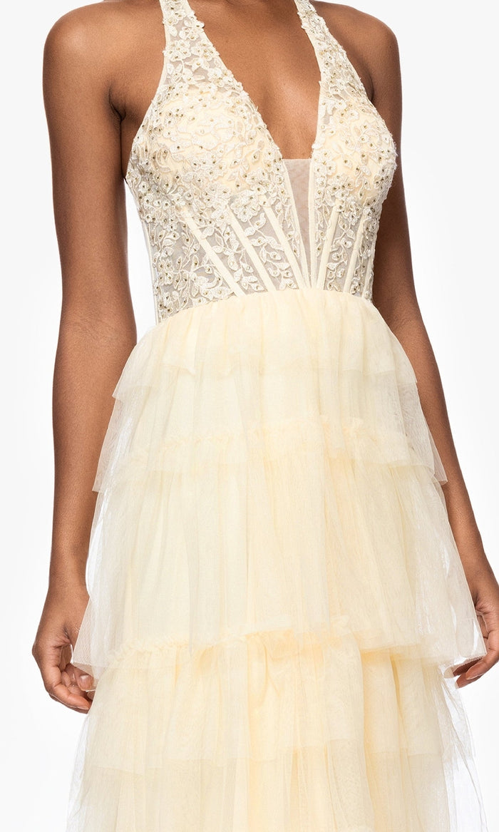 Blondie Nites Long Formal Dress 5349BN