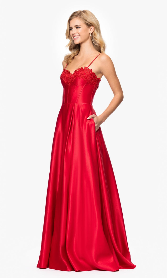 Blondie Nites Long Formal Dress 5387BN