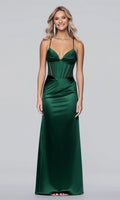 Hunter Blondie Nites Long Prom Dress 6014BN