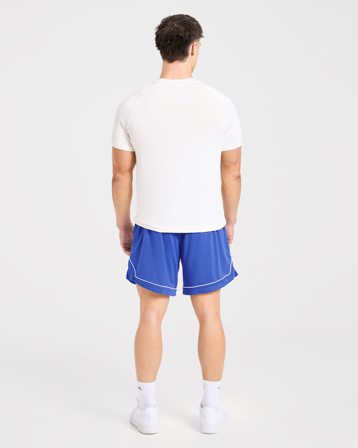 Cam Kissel x Mesh Shorts - Cobalt Blue