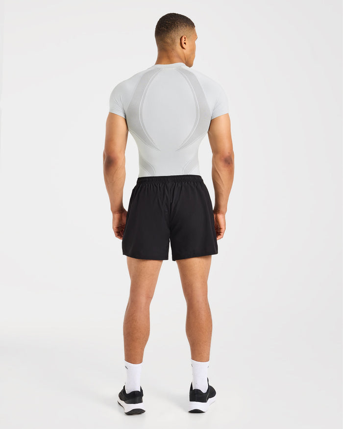 Charge Seamless T Shirt - Light Grey