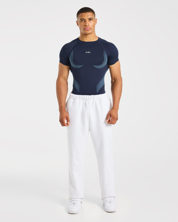 Charge Seamless T Shirt - Navy