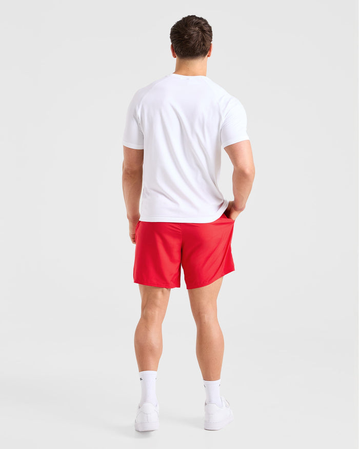 Core 7" Shorts - Chilli Red