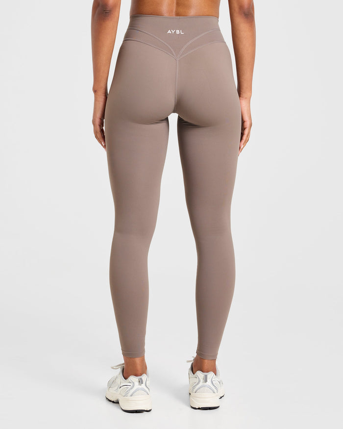 Engage Leggings - Warm Taupe