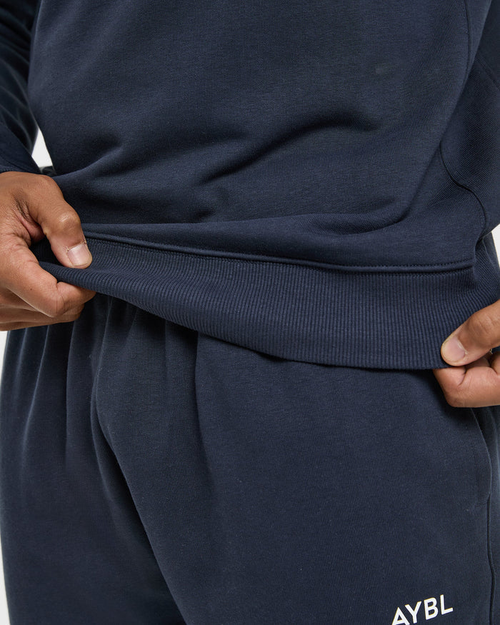 Essential Lightweight Sweater - Navy