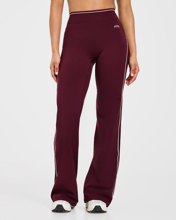 Form Flared Leggings - Deep Mulberry