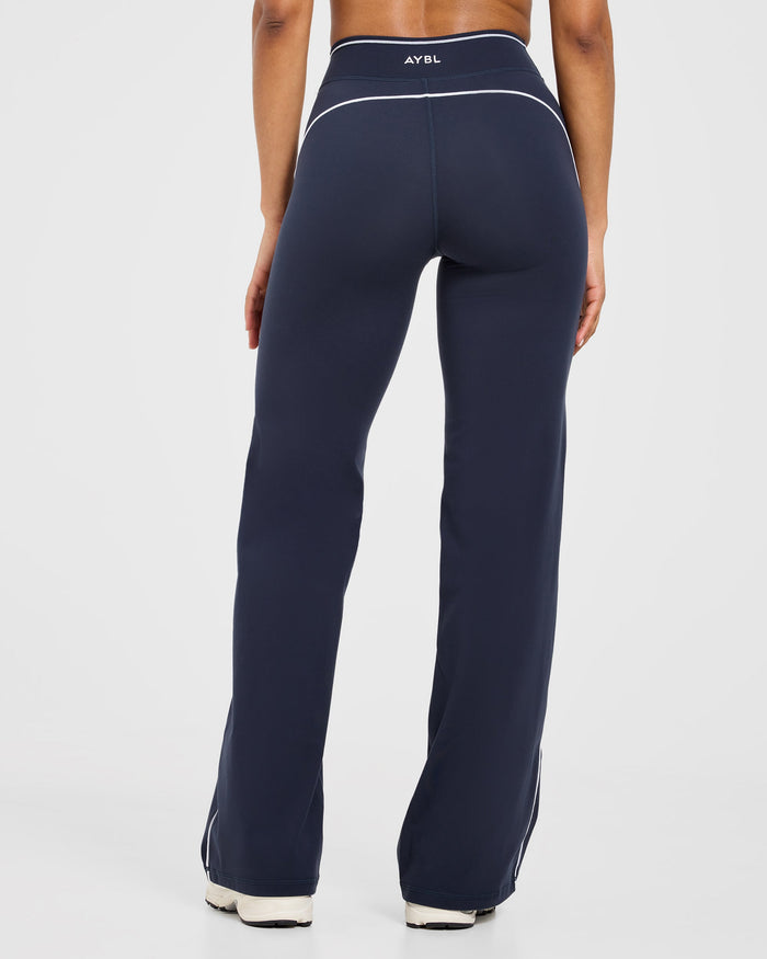 Form Flared Leggings - Muted Navy