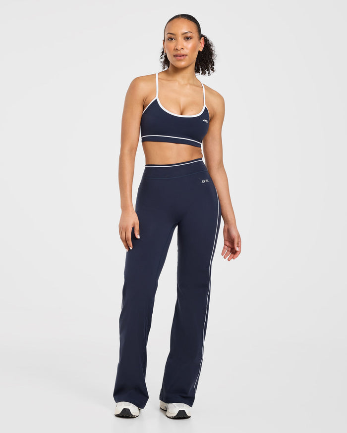 Form Flared Leggings - Muted Navy
