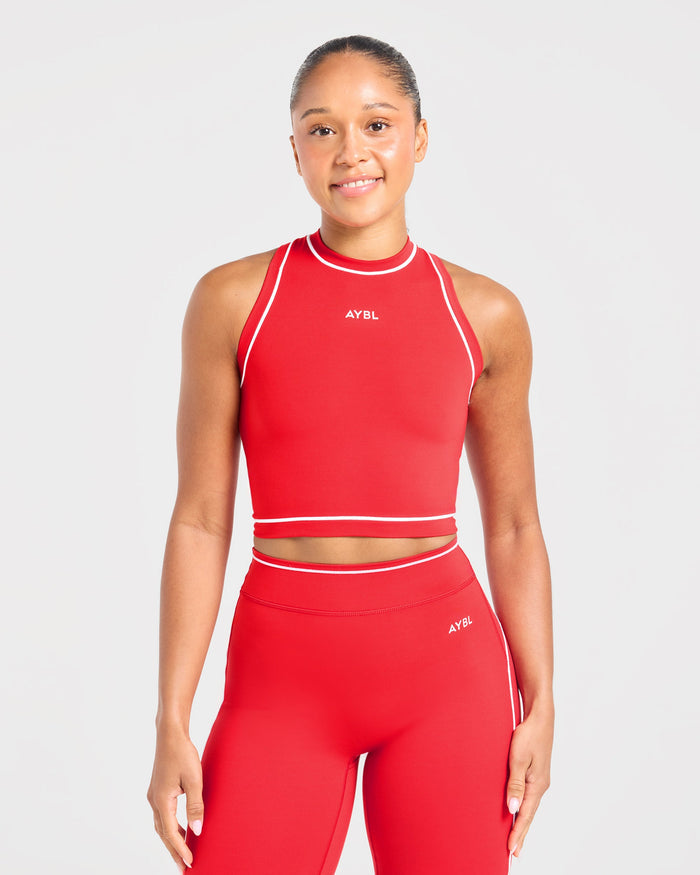 Form Tank Top - Red