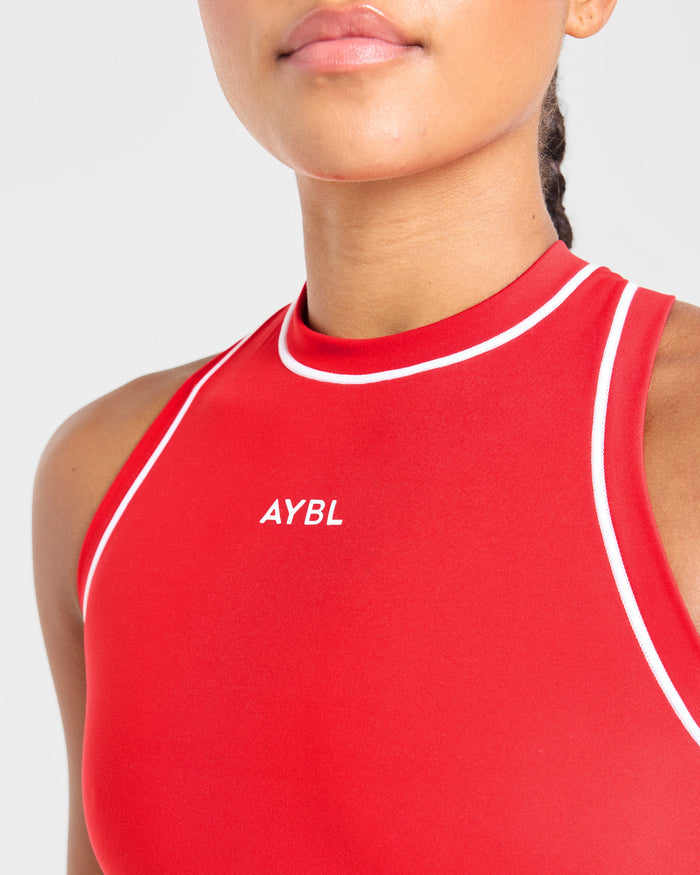 Form Tank Top - Red
