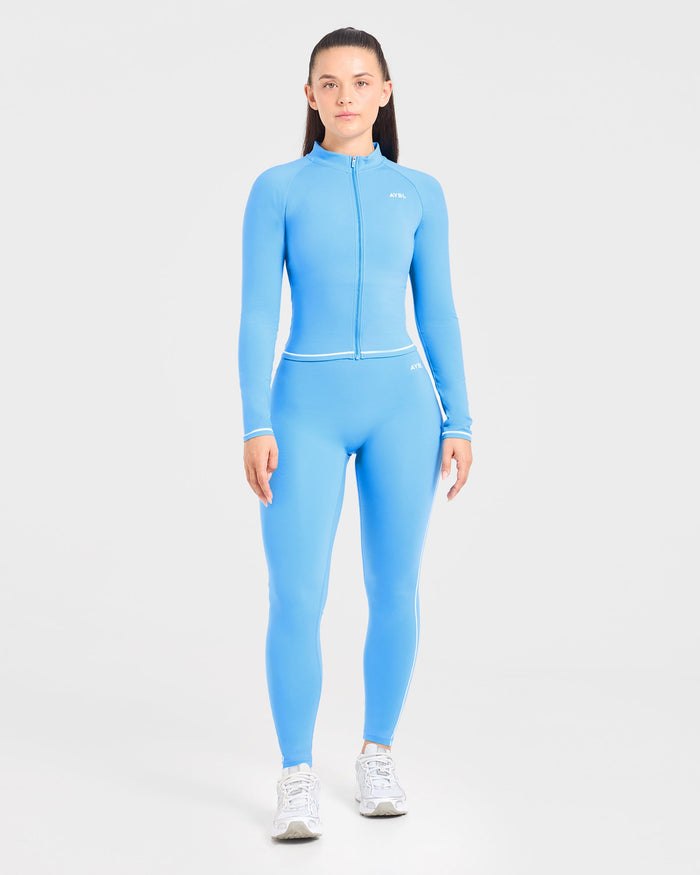Form Zip Up Jacket - Blue
