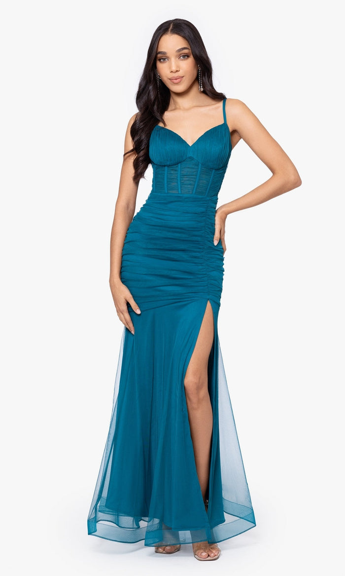 Formal Long Dress 4682BN by Blondie Nites