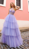Lilac Formal Long Dress P1400 By Nox Anabel