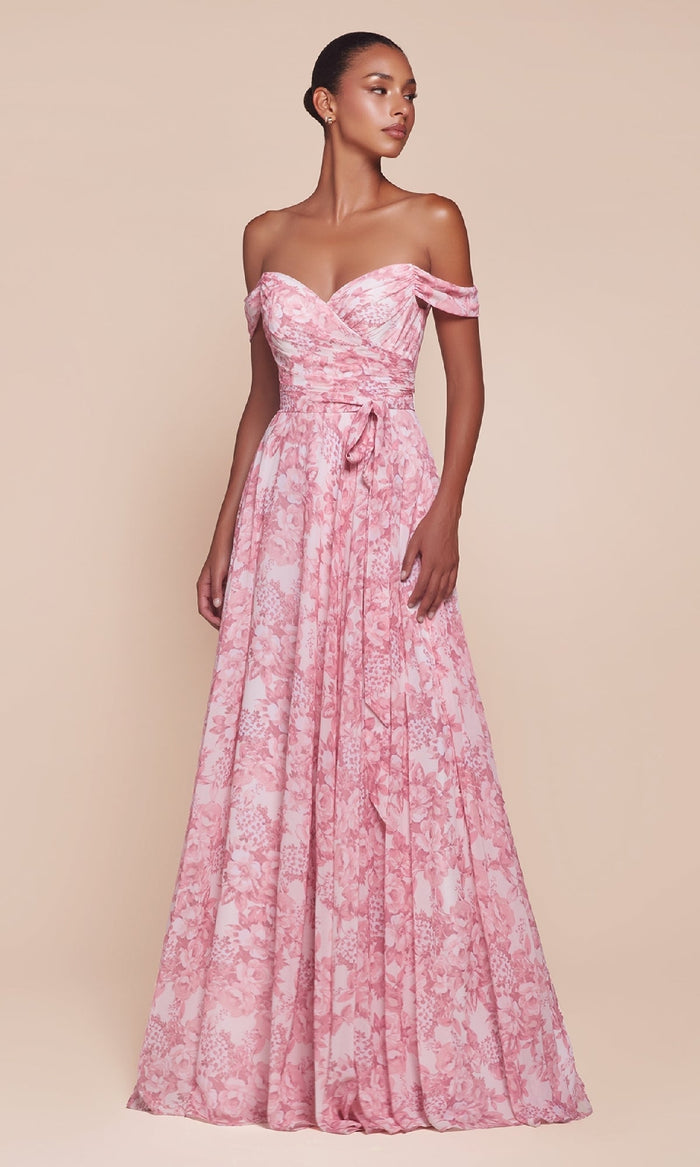 Ladivine Long Formal Dress 7441