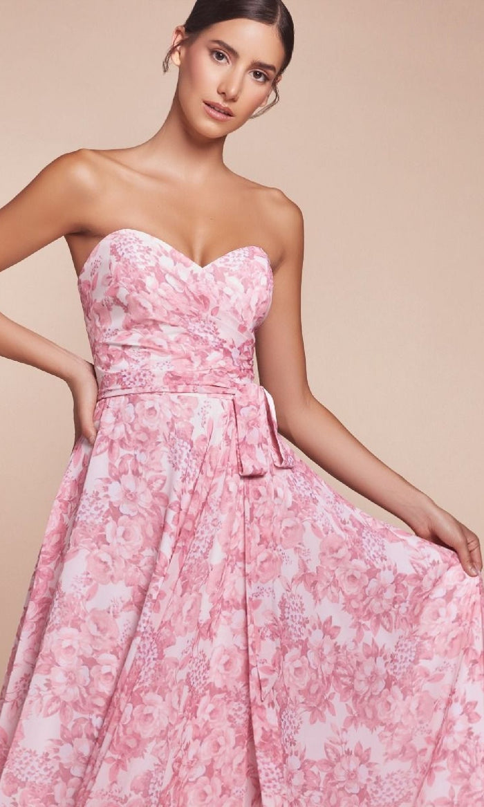 Ladivine Long Formal Dress 7443