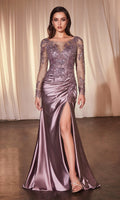 Dusty Lavender Ladivine Long Formal Dress CDS505
