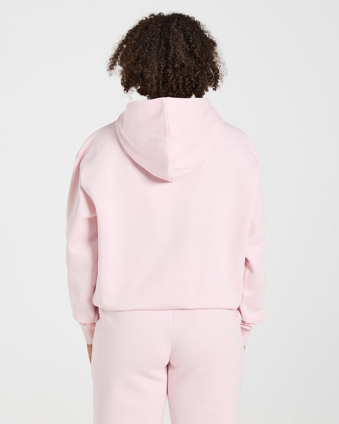 Lifestyle Oversized Hoodie - Pastel Pink