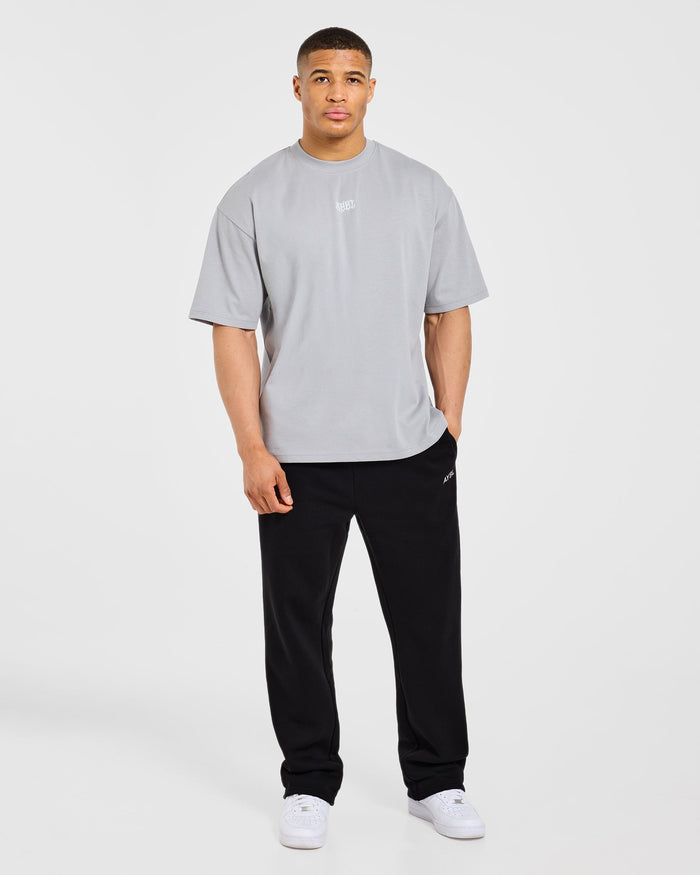 Lift Forge Oversized T Shirt - Storm Grey