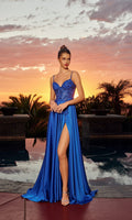 Royal Blue Nox Anabel Long Prom Dress a1748