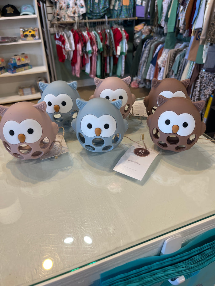 owl 3d teether
