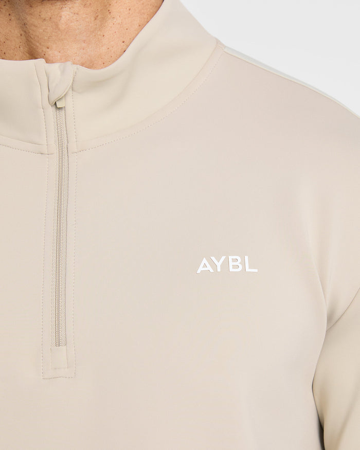 Precision 1/4 Zip Pullover - Sand