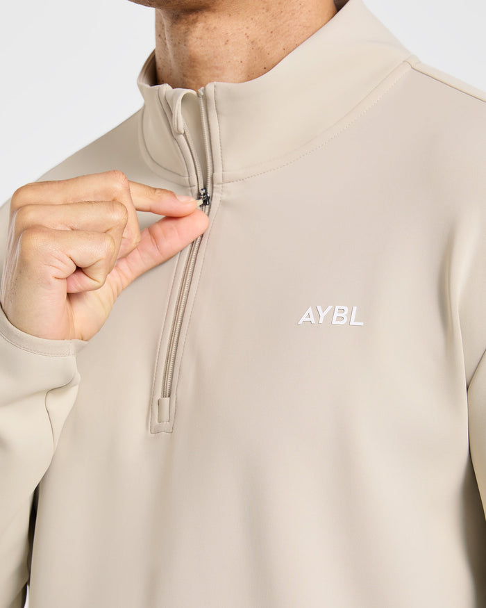 Precision 1/4 Zip Pullover - Sand