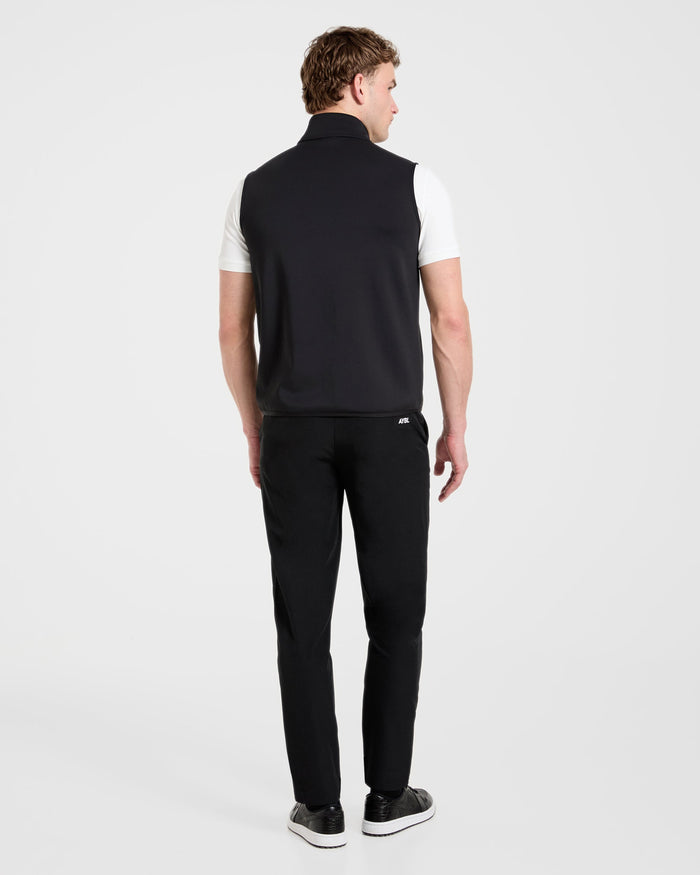 Precision 1/4 Zip Vest - Black