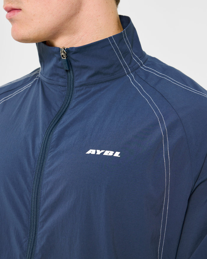 Restore Track Jacket - Navy Blue