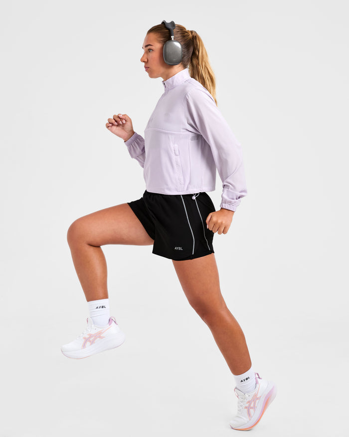 Run 1/2 Zip Jacket - Ice Lilac