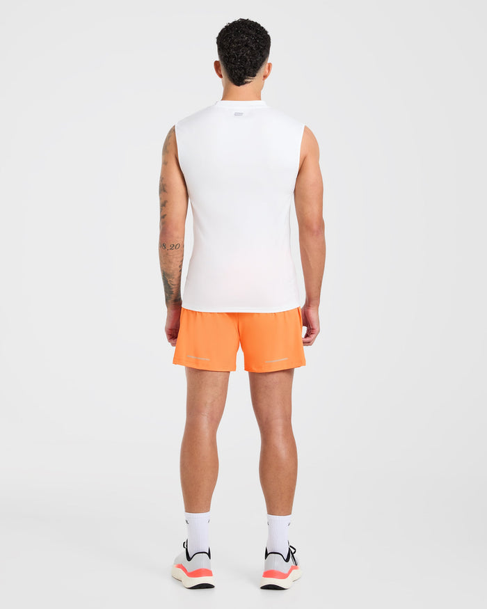 Run 5" Shorts - Bright Orange