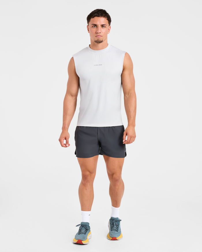 Run Slim Tank - Ice Grey