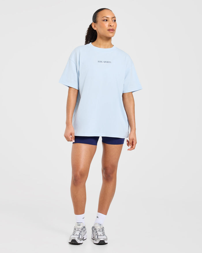 Sports Collective Oversized T Shirt - Blue